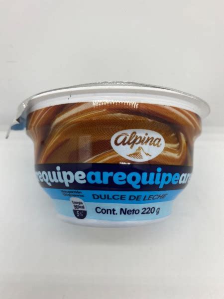 Alpina Dulce De Leche Arequipe G