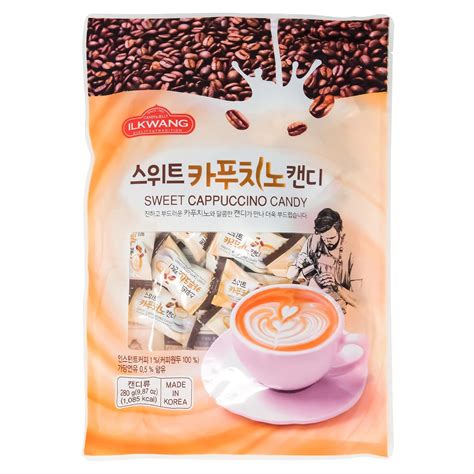 Korea Sweet Cappuccino Candy Drops 987oz 280g X 2 3 4