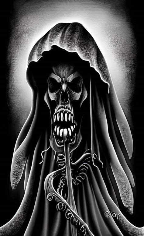 Lovecraftian Grim Reaper by CaptainLovecraft on DeviantArt