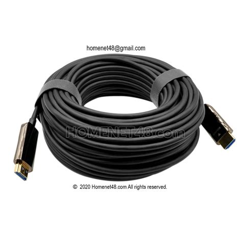 Hdmi Fiber Optic Cable K V High Speed Homenet