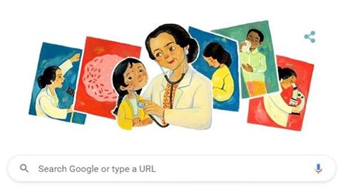 Google Doodle Hari Ini Mengenang Sulianti Saroso Dokter Tanpa Tanda Jasa