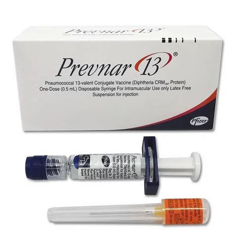 Prevnar 13 Vaccine, Box, Prescription at Rs 3200 in Mumbai | ID: 26894422291