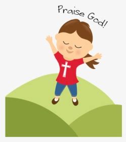 Clip Art Worship God Praise Prayer - Man Praising God Png, Transparent Png - kindpng