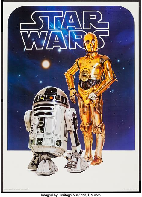 C 3po And R2 D2 From Star Wars Image Factory 1977 Poster 20 X Lot