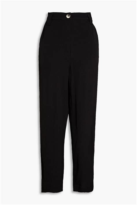 Ganni Jacquard Tapered Pants The Outnet