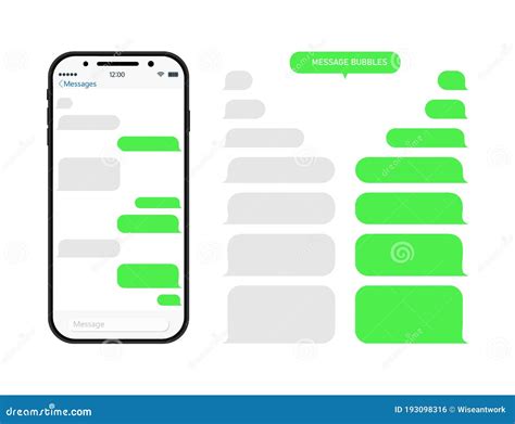 Chat Through Bubble In Phone Chatbot In Messenger Message In Whats