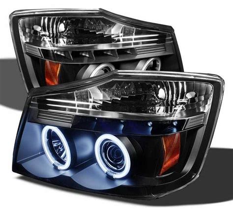 Nissan Armada Spyder Ccfl Led Projector Headlights Black Pgp