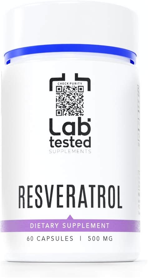 Amazon Toniiq Ultra High Purity Resveratrol Capsules Trans