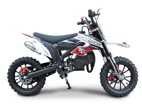 SyxMoto 49Cc Kids Dirt Bike Gas 2 Stroke 50Cc Pit Bike Motocross – Venom Motorsports USA