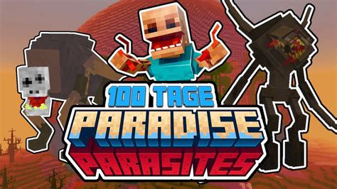 Ich Berlebe Tage Minecraft In Eine Parasiten Zombie Apokalypse