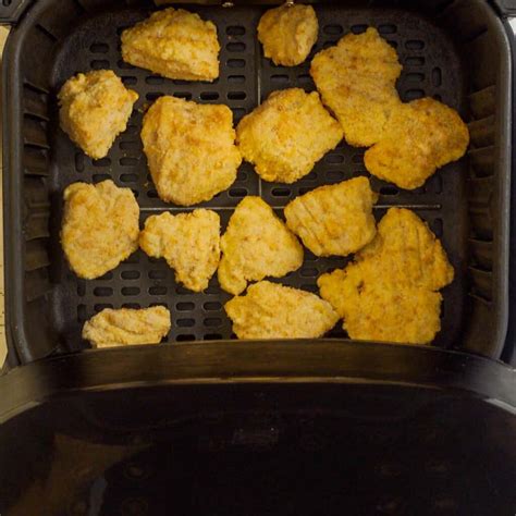 Crispy Frozen Chicken Nuggets In The Air Fryer