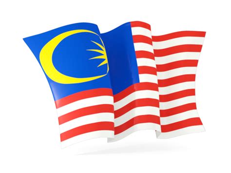 Waving Flag Illustration Of Flag Of Malaysia