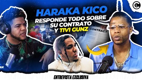 HARACA KICO ROMPE EL SILENCIO SOBRE SITUACION CON TIVI GUNZ Y