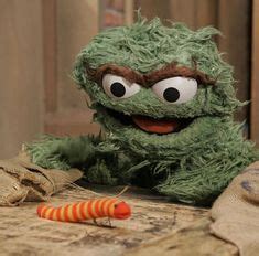 40 Oscar The Grouch And Slimy Ideas Oscar The Grouch Grouch Sesame