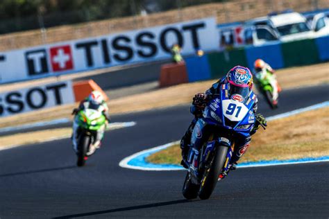 Worldsbk Rinaldi P Gerloff P In Free Practice Two At Magny Cours