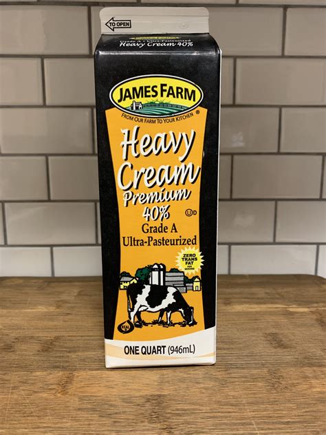 Heavy Cream 32oz Ea Giordano Garden Groceries