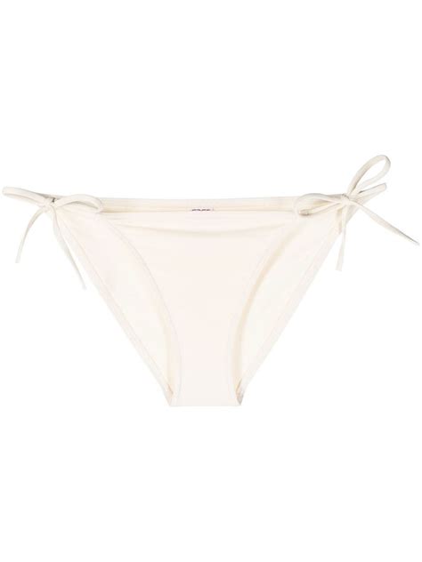 Buy ERES Side Tie Bikini Bottoms Neutrals At 50 Off Editorialist