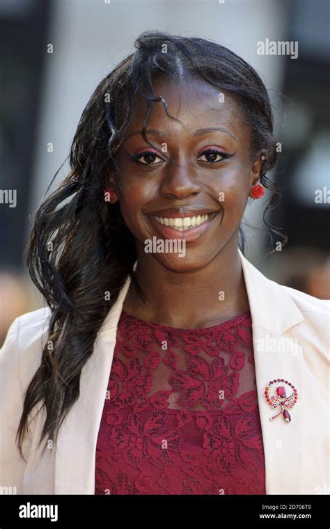 Jeanette Kwakye Arriving At The World Premiere Of Fast Girls At The