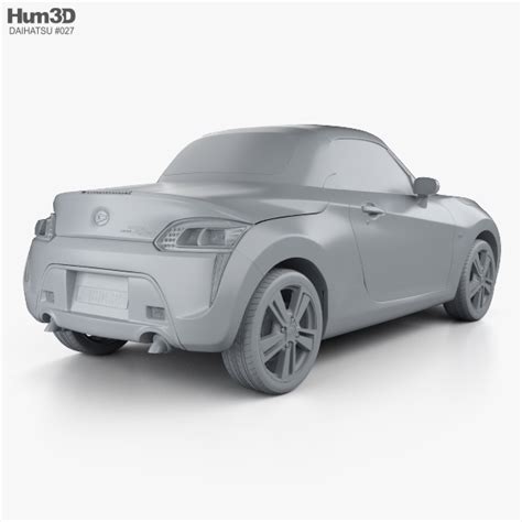 Daihatsu Copen Robe with HQ interior 2017 3D model - Vehicles on Hum3D