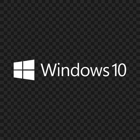 White Microsoft Windows 10 Logo HD PNG | Citypng