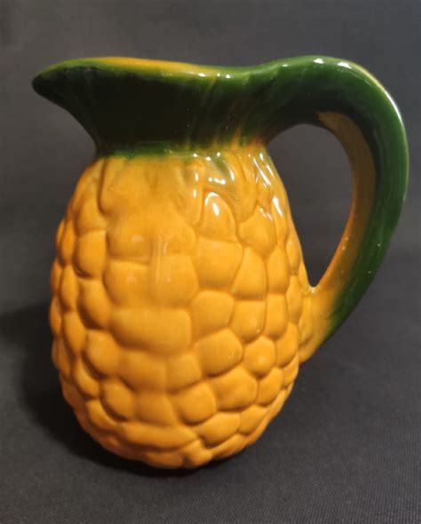 Jarra Pineapple 80s Móvel De Antiquário Marcelus Ribas Antiguidades E Decoração Nunca Usado