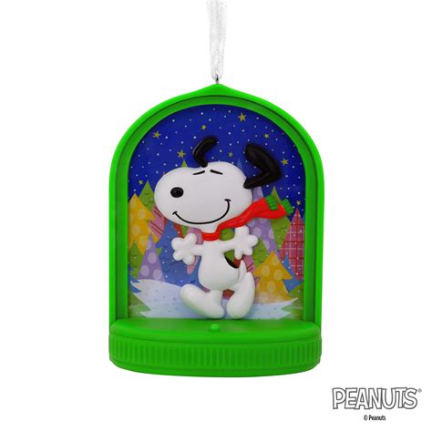 Hallmark Peanuts: Snoopy Light-Up Christmas Ornaments - Walmart.com ...