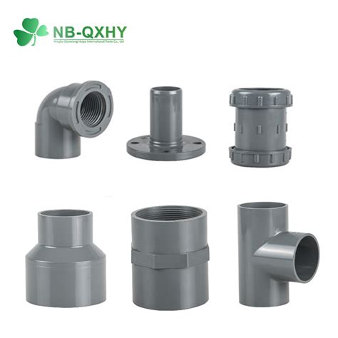 Water Supply Din Pn Mm To Mm Pvc Pipe Fitting With Rubber Ring