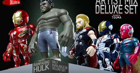 新品消息 Hot Toys復仇者聯盟2奧創紀元第二彈 Artist Mix Figures Designed by Touma Toys Zone D 玩具兄弟 Figures