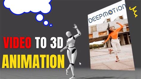 Generate 3d Animations From Video Animate 3d Ai Motion Capture Deepmotion Ai Mocap