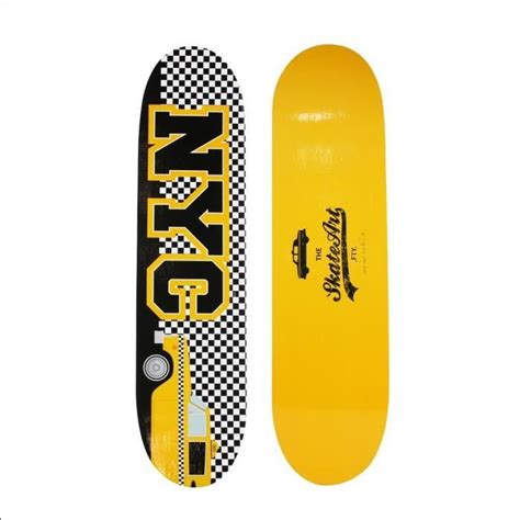 Etag Re Skateboard Murale New York D Coration Murale Skate Art