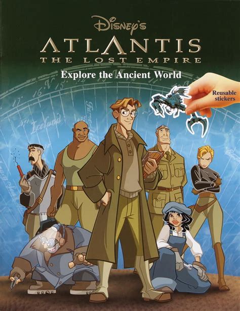 Disney S Atlantis The Lost Empire Explore The Ancient World By Rh Disney Paperback 2001