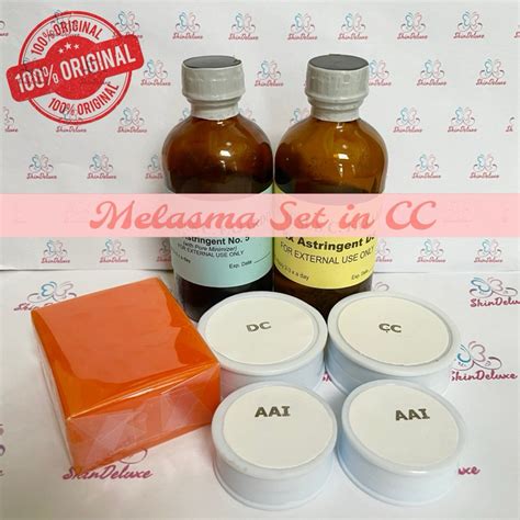 Dr Fajardo Melasma Set Cc With Double Aai Cream Pekas Remover