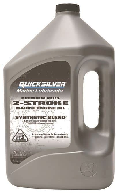 Quicksilver 2 Stroke Premium Plus Marine Outboard Engine Oil 4 L