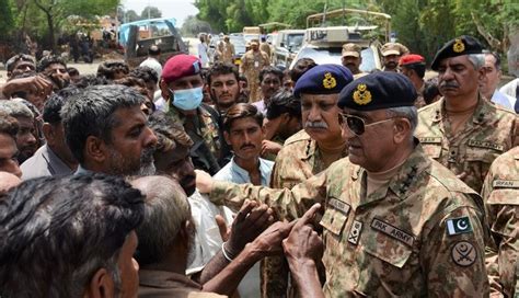 Army Chief Visits Flood Affected Areas Of KPK Punjab