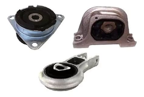 Kit 3 Coxim Motor Cambio Idea 1 8 2006 2007 2008 2009 2010