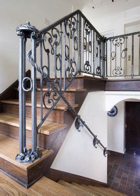 Custom Made Steel Handrail By Tyler Studios Llc Custommade