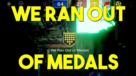 Destiny 2 We Ran Out Of Medals Destiny 2 Hd 2017 New Gameplay Youtube