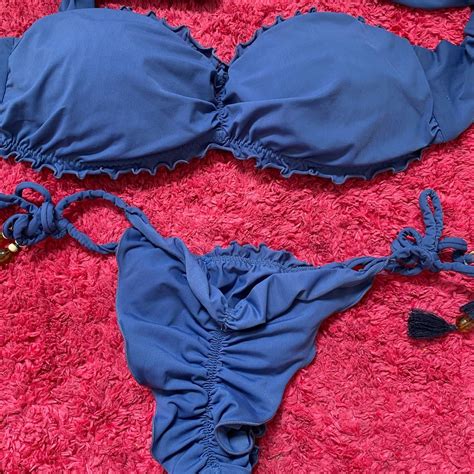 Conjunto Biqu Ni L Quido Azul Royal Tomara Que Caia Moda Praia