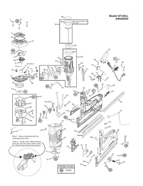 Paslode 902600 Parts List | Paslode 902600 Repair Parts | OEM Parts with Schematic Diagram