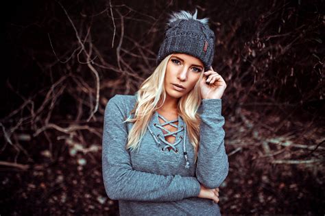 Wallpaper Heiko Klingele Women Outdoors Photography Model Forest Trees Depth Of Field