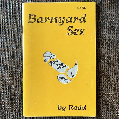 Unread BARNYARD SEX 1970 RODD Pulp Rare Cock Illustrated SEAN