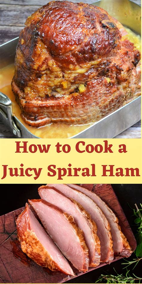 How To Heat A Precooked Ham Recipe Cooking Spiral Ham Baked Spiral