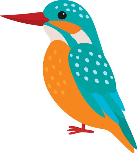 Kingfisher Bird Illustration 20124394 Vector Art At Vecteezy