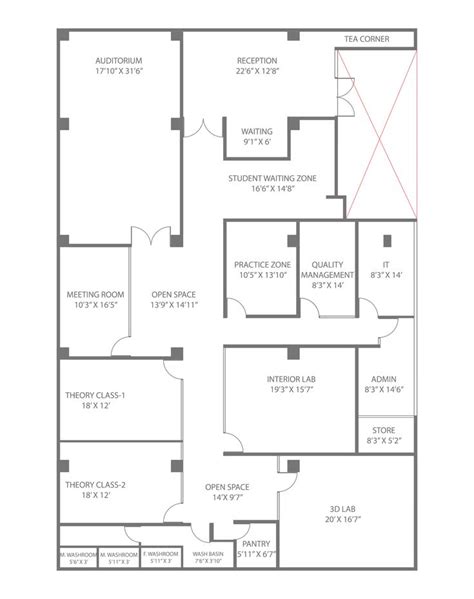 Fahimeh I Will Make D Architectural Floor Plan And Redraw Plan In