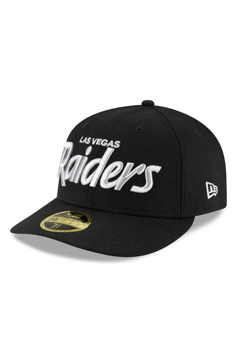 New Era Cap New Era Las Vegas Raiders Omaha Script Low Profile 59fifty