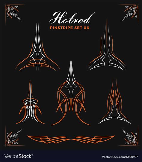 Pinstriping Vector By Sxy132 Image 532996 Vectorstock