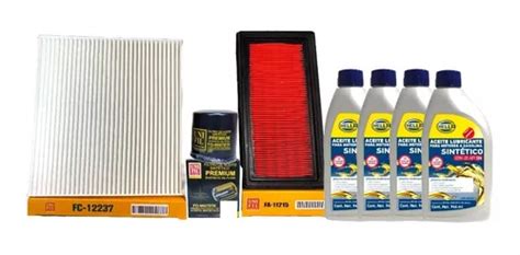 Kit Filtros Nissan March L Aceite Cabina W Env O Gratis