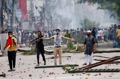 L armée bangladaise impose un couvre feu alors que les manifestations