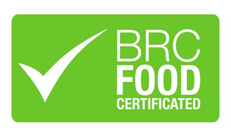 BRC food certification logo