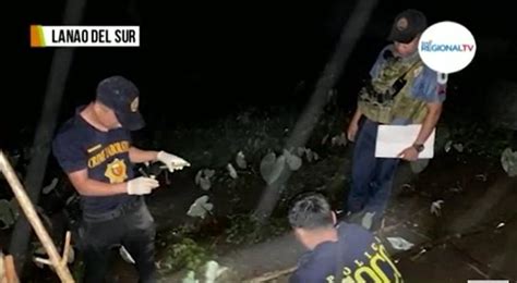 Sa Mga Suspek Sa Pag Ambush Kay Gov Adiong Patay Sa Police Ops